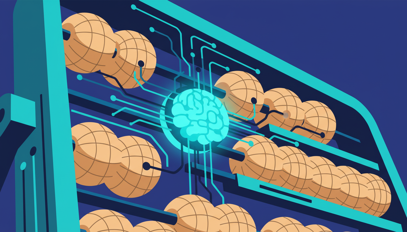 Illustrated cover for the course “AI for Accountants and Bookkeepers: Safe, Practical Use”