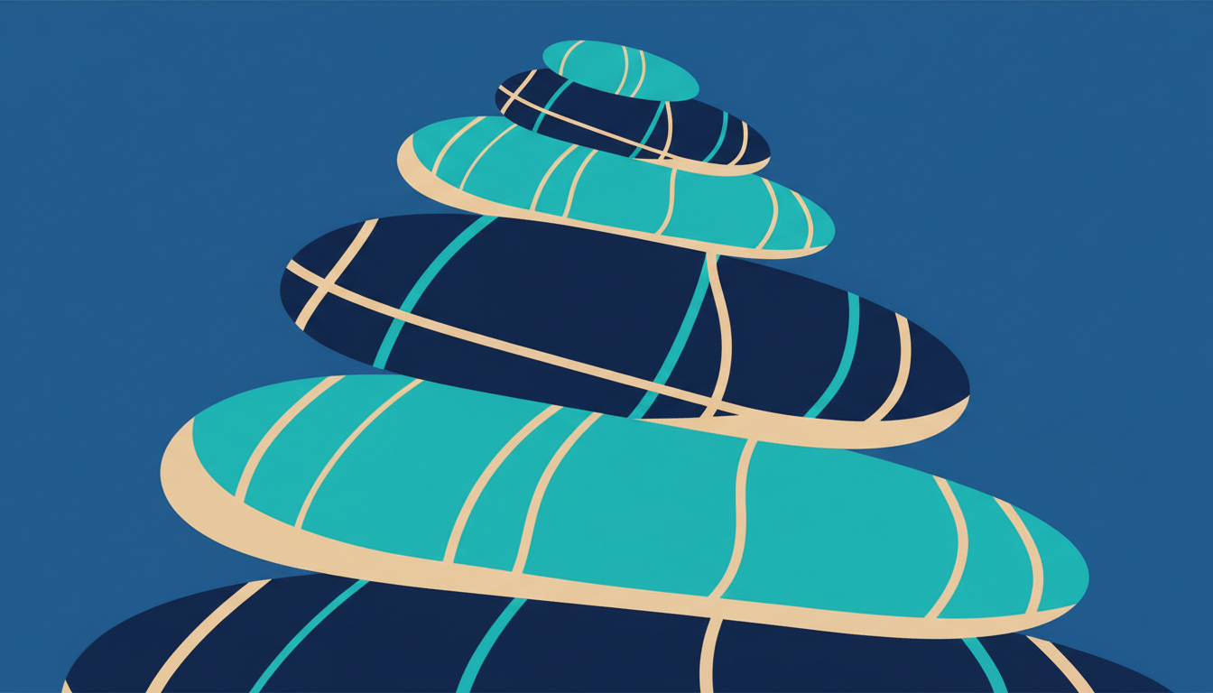 Illustrated cover for the course “Calm, Steady, You: Everyday Stress Toolkit”