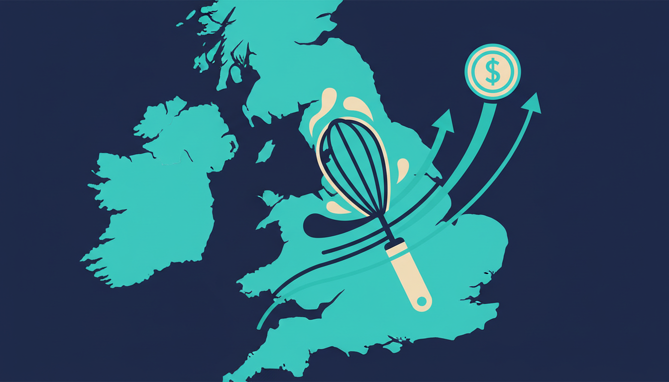 Illustrated cover for the course “Start a Small Business in the UK: Idea to First Sales”
