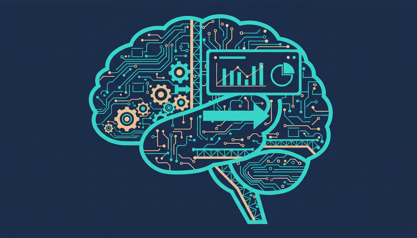 Illustrated cover for the course “AI for Project Managers: Plan, Report, Stay Accountable”