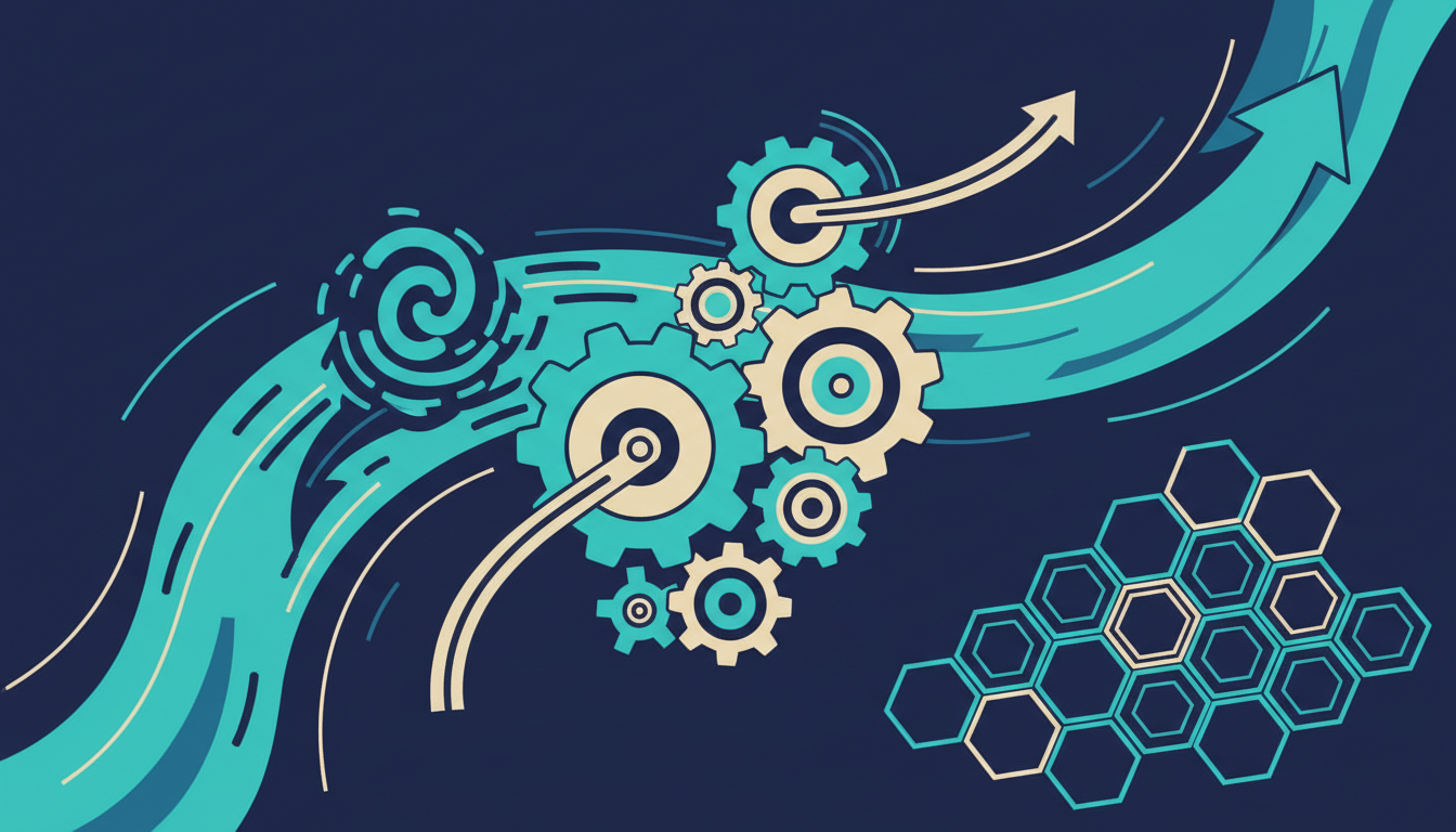 Illustrated cover for the course “Your Career Through the AI Transition”