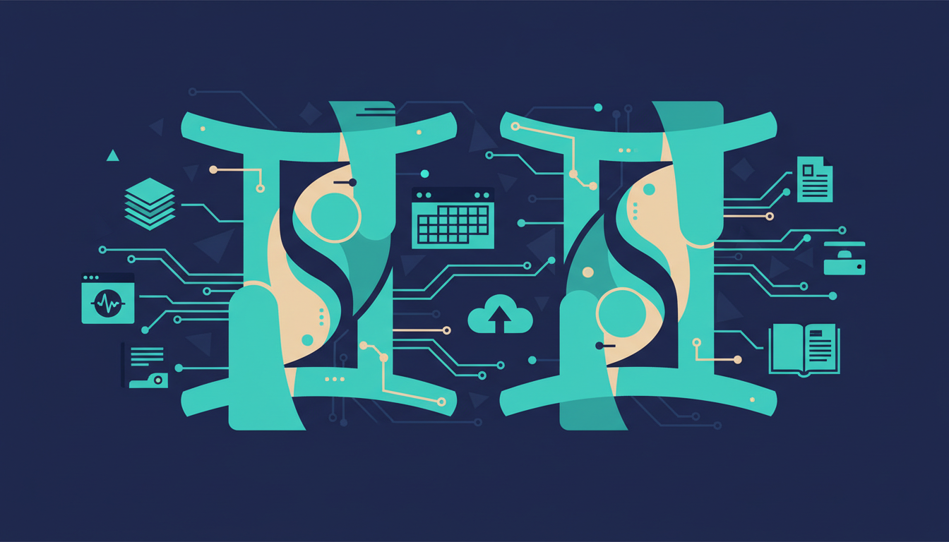Illustrated cover for the course “Gemini at Work: No-Code Workspace Mastery”