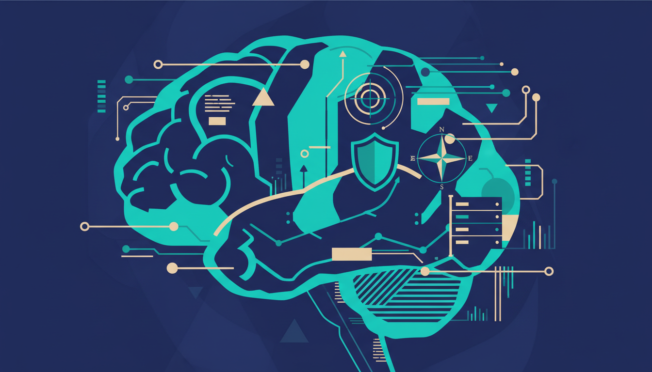 Illustrated cover for the course “AI for Marketing Professionals: Safe, Smart, On-Brand”