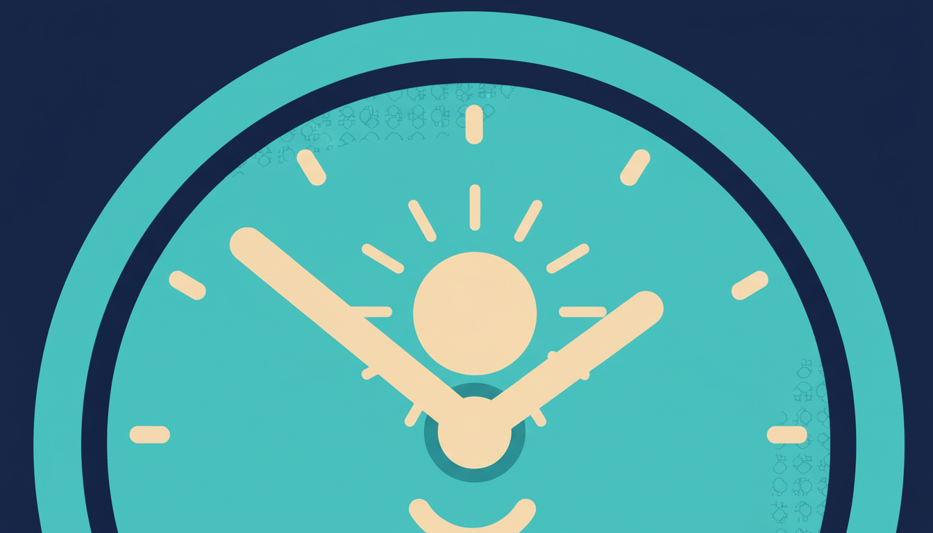 Illustrated cover for the course “Rested & Ready: Evidence-Based Everyday Habits”