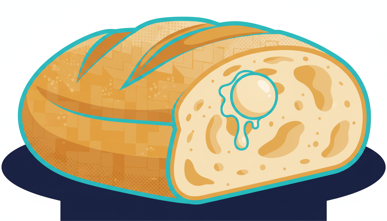 Illustrated cover for the course “Bake with Confidence: Home Baking from Scratch”
