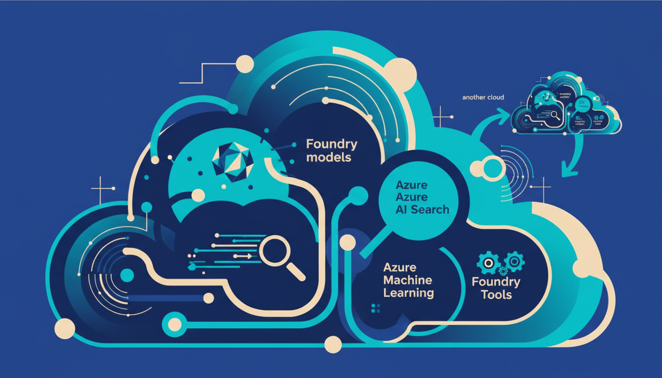 Illustrated cover for the course “Cloud Pro: Azure AI and Machine Learning: Choose, Compare and Launch”