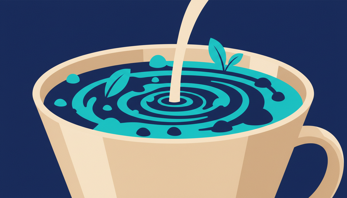 Illustrated cover for the course “Better Coffee & Tea at Home”