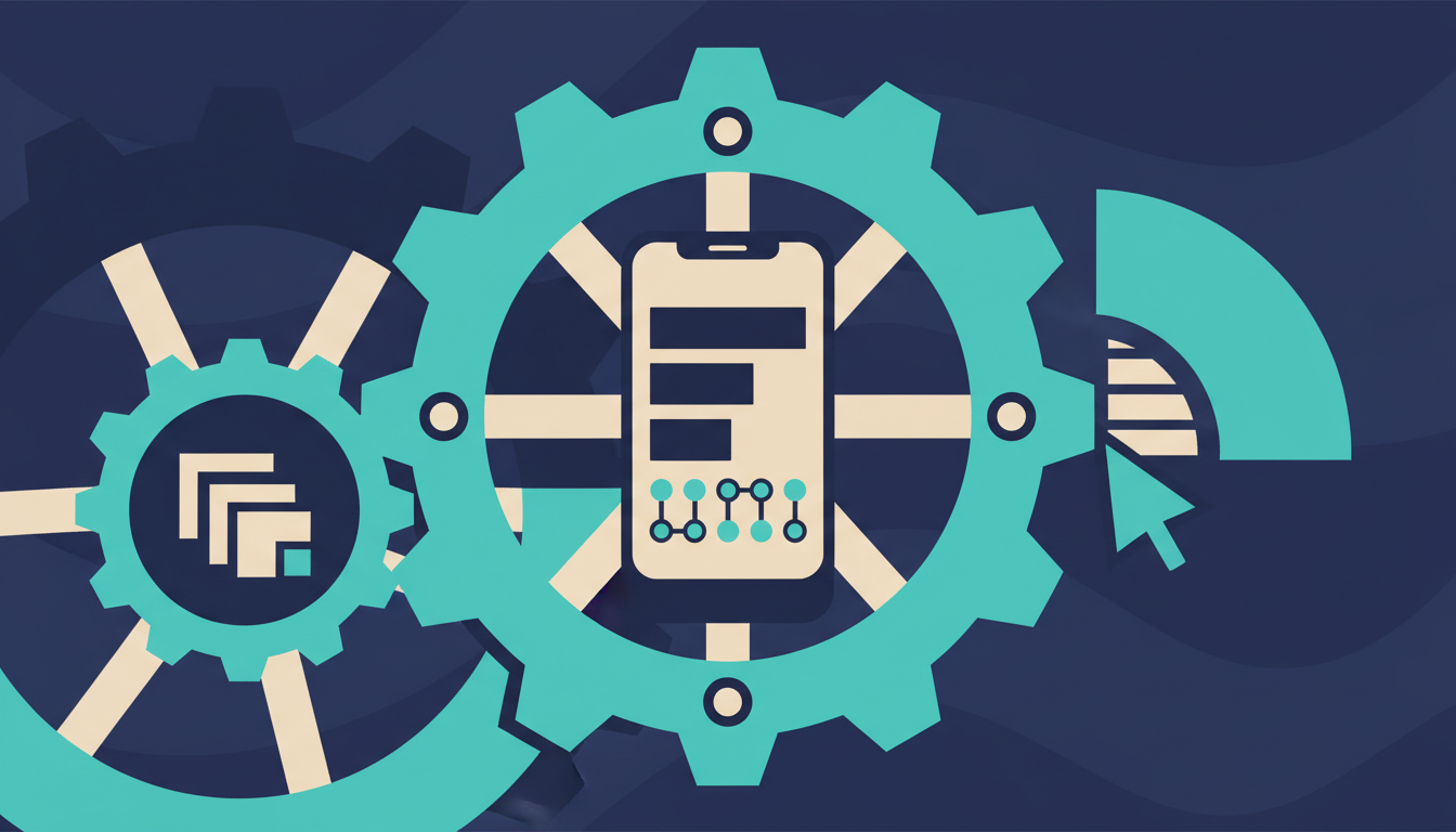 Illustrated cover for the course “Figma from Zero: Design and Prototype a Real App”