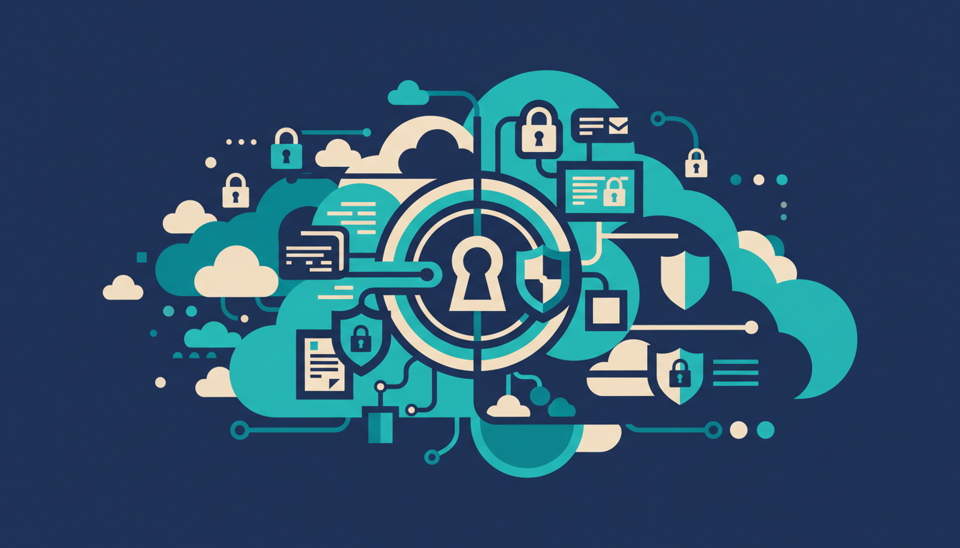 Illustrated cover for the course “Cloud Pro: Azure Security and Identity: Choose, Compare and Launch”