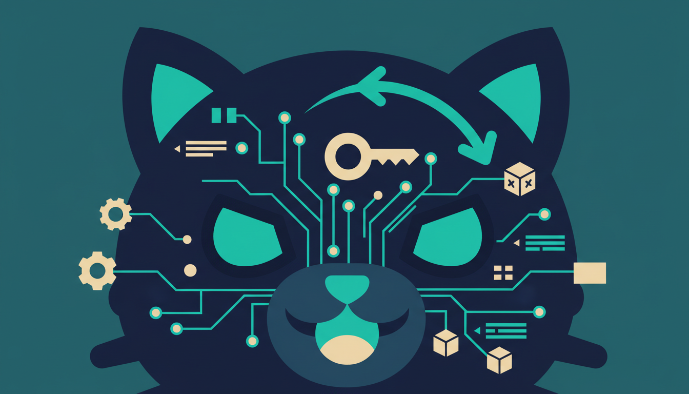 Illustrated cover for the course “GitHub Foundations (GH-900) Exam Prep”